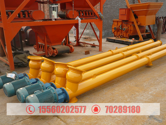 深圳魏經理采購的移動式螺旋輸送機已發貨，請